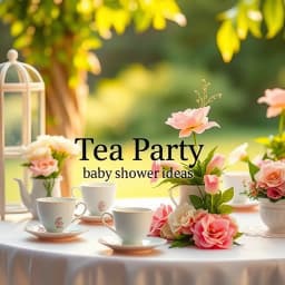Tea Party Baby Shower Ideas icon