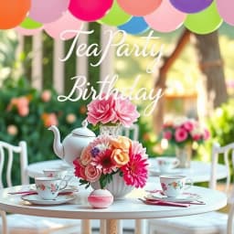 Tea Party Birthday Ideas icon