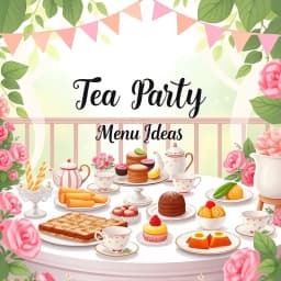 Tea Party Menu Ideas icon