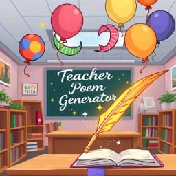 Teacher Poem Generator icon