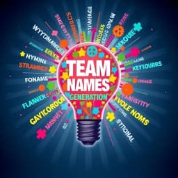 Team Name Generator Using Keywords icon