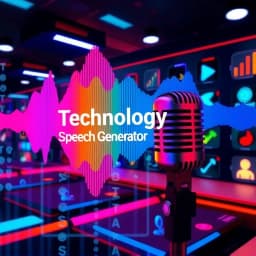 Technology Speech Generator icon