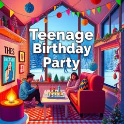 Teenage Birthday Party Ideas in Winter icon