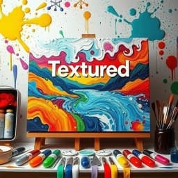 Textured Acrylic Painting Ideas icon