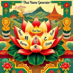 Thai Name Generator icon