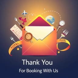 Thank You for Booking with Us Email Template icon