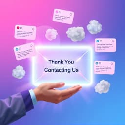 Thank You for Contacting Us Email Template icon