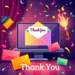 Thank You for RSVP Email Template icon