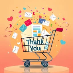 Thank You for Shopping with Us Email Template icon
