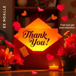 Thank You for Staying with Us Email Template icon