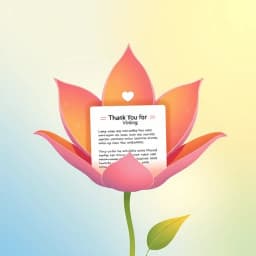 Thank You for Visiting Us Email Template icon