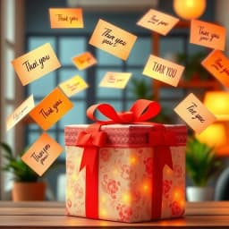 Thank You Message Generator for Gifts Received from Colleagues icon