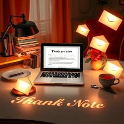 Thank You Note Email Template icon