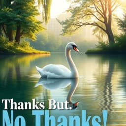 Thanks but No Thanks Email Template icon