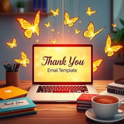 Thanks Email Template icon