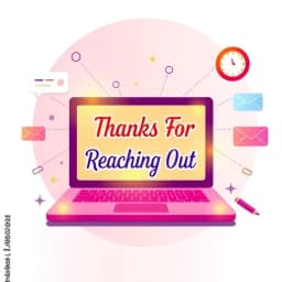Thanks for Reaching Out Email Template icon
