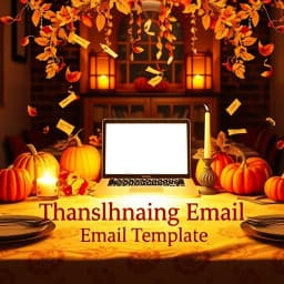 Thanksgiving 2020 Email Template icon