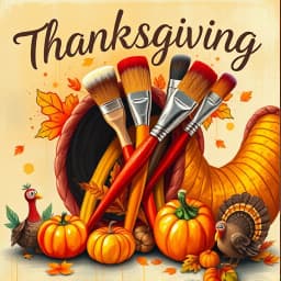 Thanksgiving Canvas Painting Ideas icon