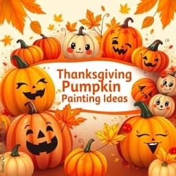 Thanksgiving Pumpkin Painting Ideas icon