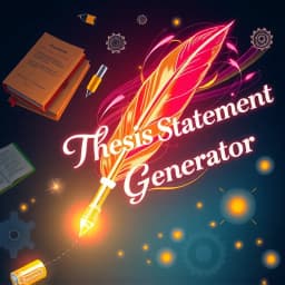 Thesis Statement Generator icon