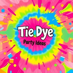 Tie Dye Party Ideas icon