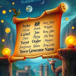 Town Generator Name icon