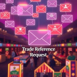 Trade Reference Request Email Template icon