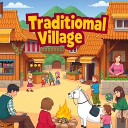 Traditional Village Game Generator icon
