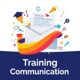 Training Communication Email Template icon
