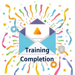 Training Completion Email Template icon