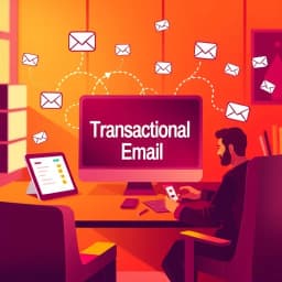 Transactional Email HTML Template icon