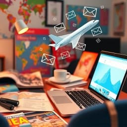 Travel Agent Email Template icon