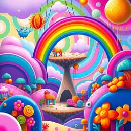 Trippy Cartoon Painting Ideas icon