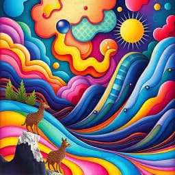 Trippy Painting Ideas for Beginners icon