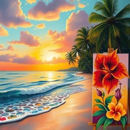 Tropical Painting Ideas icon