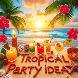Tropical Party Ideas icon