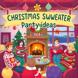 Ugly Christmas Sweater Party Ideas icon