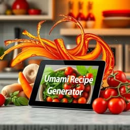 Umami Recipe Generator icon