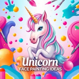Unicorn Face Painting Ideas icon