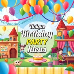 Unique 9 Year Old Birthday Party Ideas icon