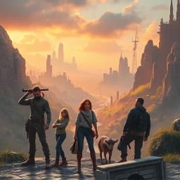 Unique Apocalyptic Survival Fiction Character Backstories Generator icon