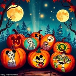 Unique Disney Pumpkin Painting Ideas icon