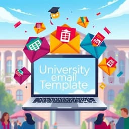 University Email Template icon