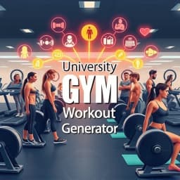 University Gym Workout Generator icon