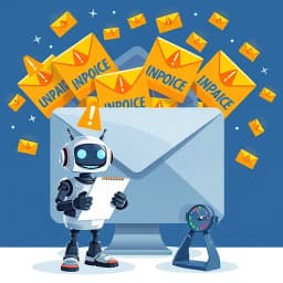 Unpaid Invoice Email Template icon