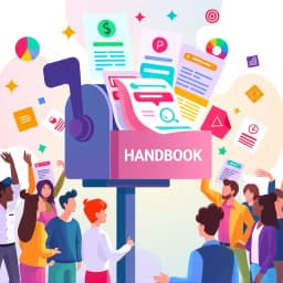 Updated Employee Handbook Announcement Email Template icon