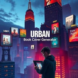Urban Book Cover Generator icon