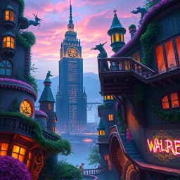 Urban Fantasy Book Cover Generator icon