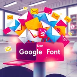 Use Google Font In Email Template icon