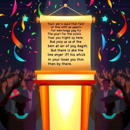 Valedictorian Speech Generator icon